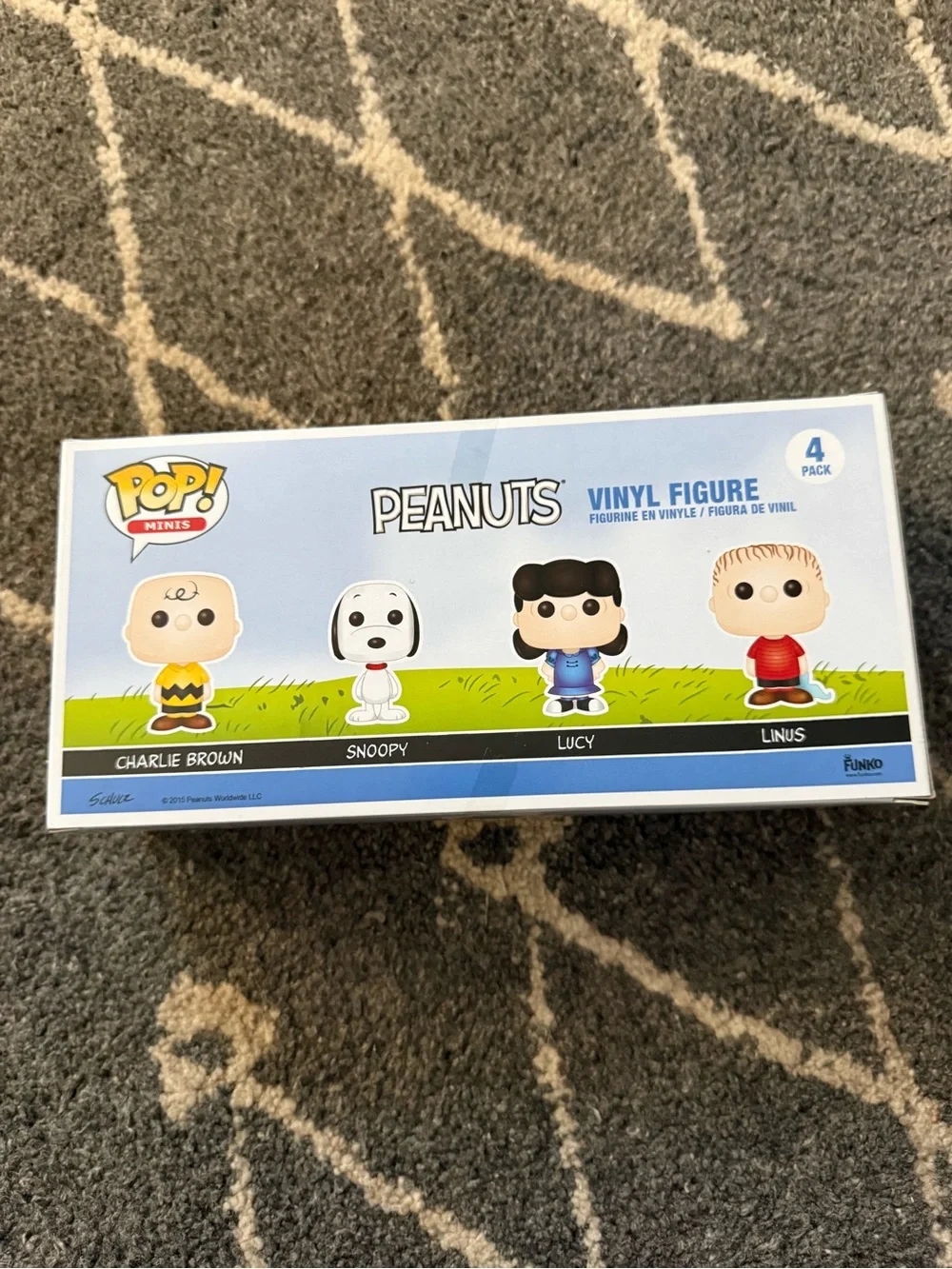 Funko Peanuts 4-Pack Charlie Brown, Snoopy, Lucy & Linus -Target Exclusive
